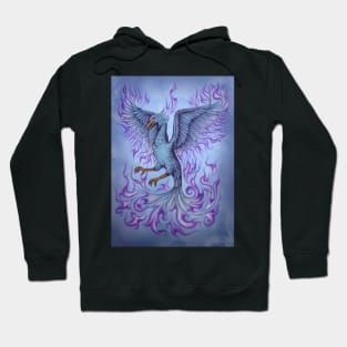 Phoenix with the violet flame Hoodie